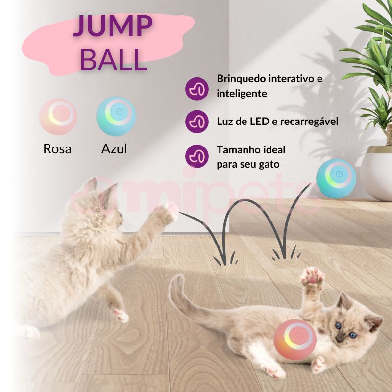 JUMP BALL [o brinquedo mais divertido para seu gato]